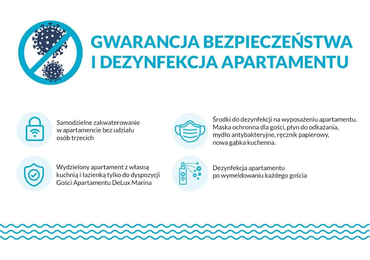 Apartament Delux Marina Kąty Rybackie Eksteriør bilde